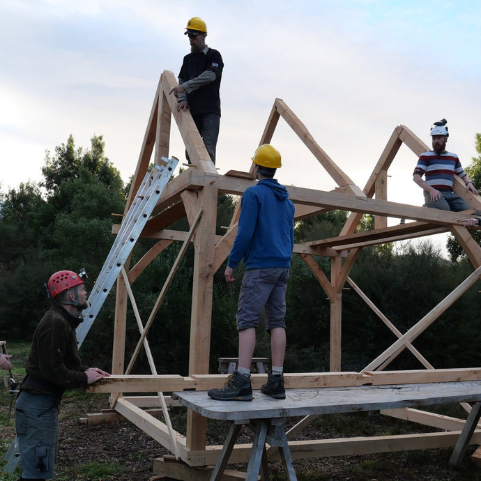Traditional Timber Frame Joinery Course - Build a Tiny Space: