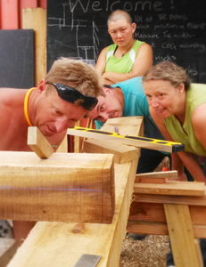 LEARN TO TIMBER FRAME - TEAM BUILDING EXPERIENCE